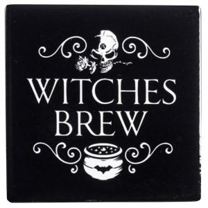 Witches Brew Ceramic Coaster