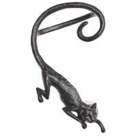 Black Cat Sith Earwrap Earring