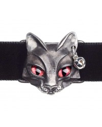 Bastet Egyptian Goddess Pewter Choker