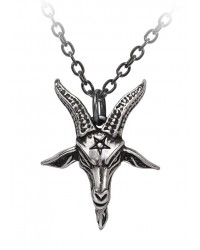 Templars Bane Pewter Baphomet Necklace