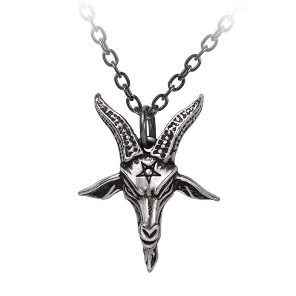 Templars Bane Pewter Baphomet Necklace