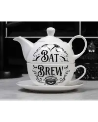 Bat Brew Gothic Tea Pot and Cup Set