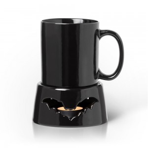 Bat Mug Warmer Stand and Mug