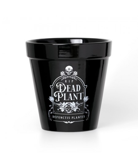 Dead Plant Gothic Pot