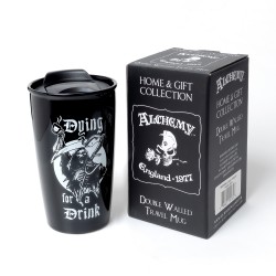 Reaper Gothic Double Walled Travel Mug