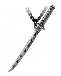 Bushido Pewter Necklace