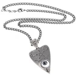 Mystical Ouija Board Planchette All Seeing Eye Necklace