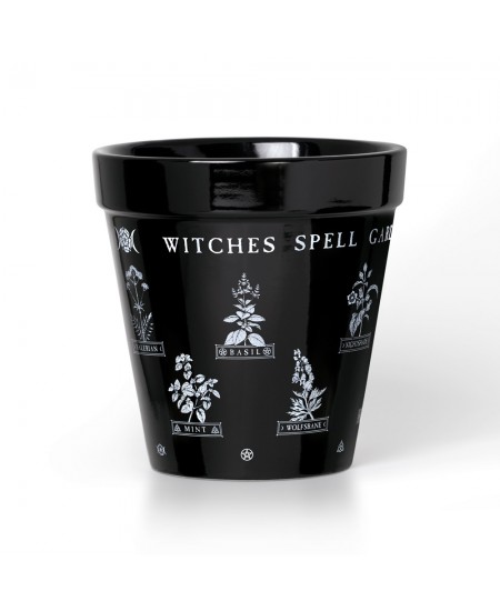 Witches Spell Garden Plant Pot