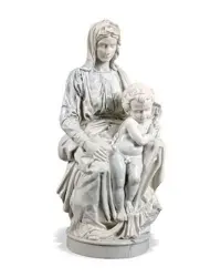 Madonna of Bruges by Michelangelo Museum Replica Statue