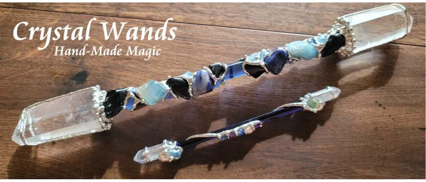 crystal healing wands for healing and energy work