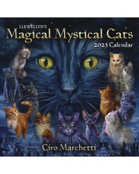 Mystical Cats Annual Llewellyn Wall Calendar