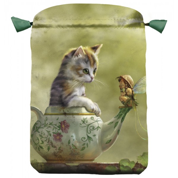 Fantasy Cat Satin Bag