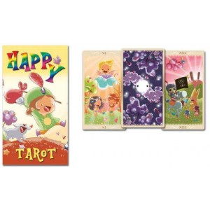 Happy Tarot Colorful Card Deck