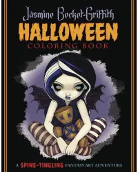 Jasmine Becket-Griffith Halloween Coloring Book