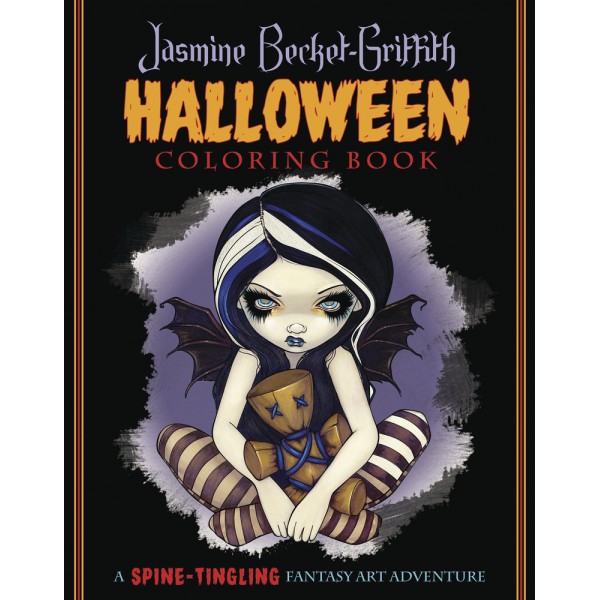 Jasmine Becket-Griffith Halloween Coloring Book