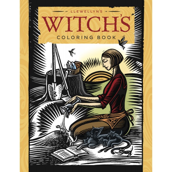 Llewellyn's Witch's Coloring Book