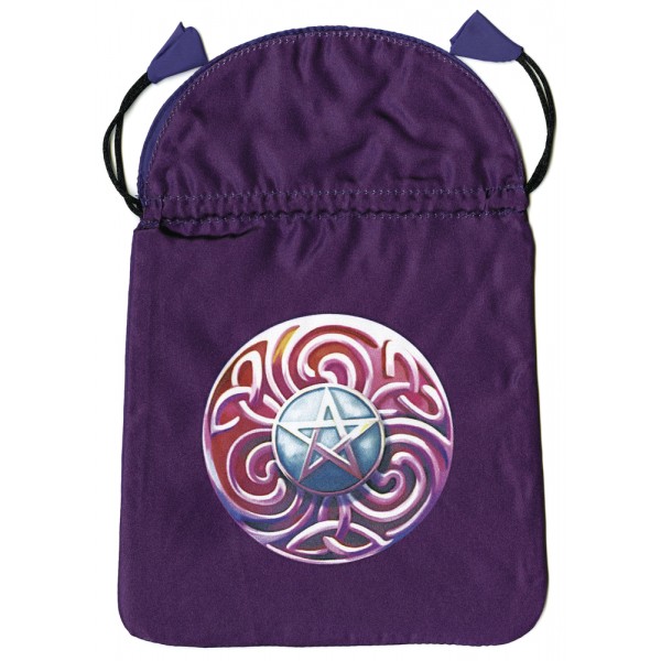 Magic Star Satin Tarot Bag