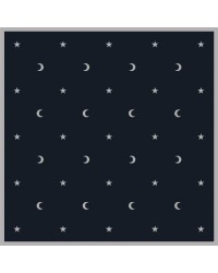 Moon & Stars Velvet Cloth