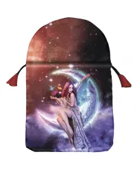 Moon Fairy Satin Tarot Bag