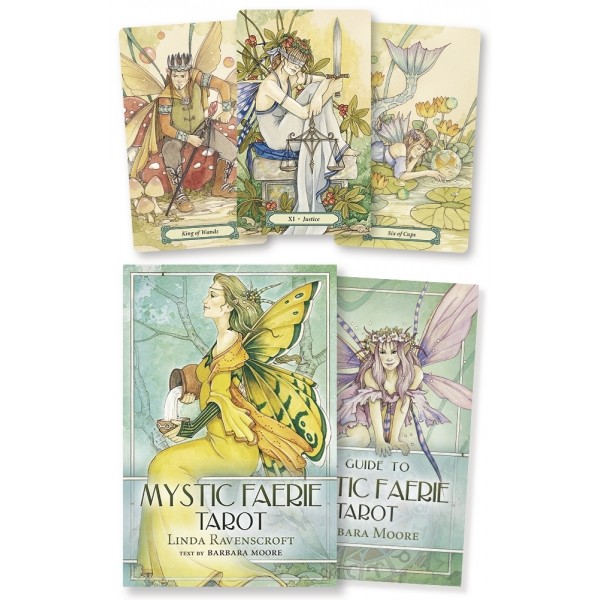 Mystic Faerie Tarot Cards and Book Set