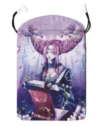 Mystical Manga Tarot Satin Bag