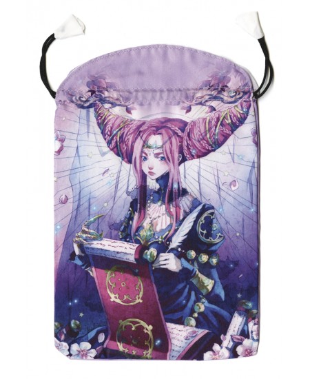 Mystical Manga Tarot Satin Bag