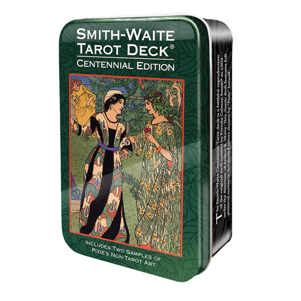 Smith-Waite Centennial Tarot Cards in a Tin