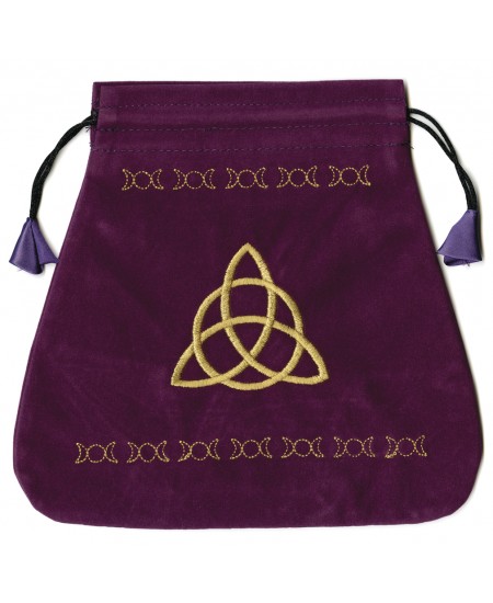 Triple Goddess Velvet Bag