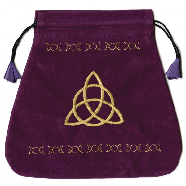 Triple Goddess Velvet Bag