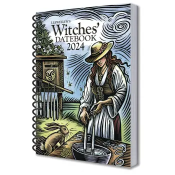 Witches' Datebook Planner - Llewelln's Annual 2024