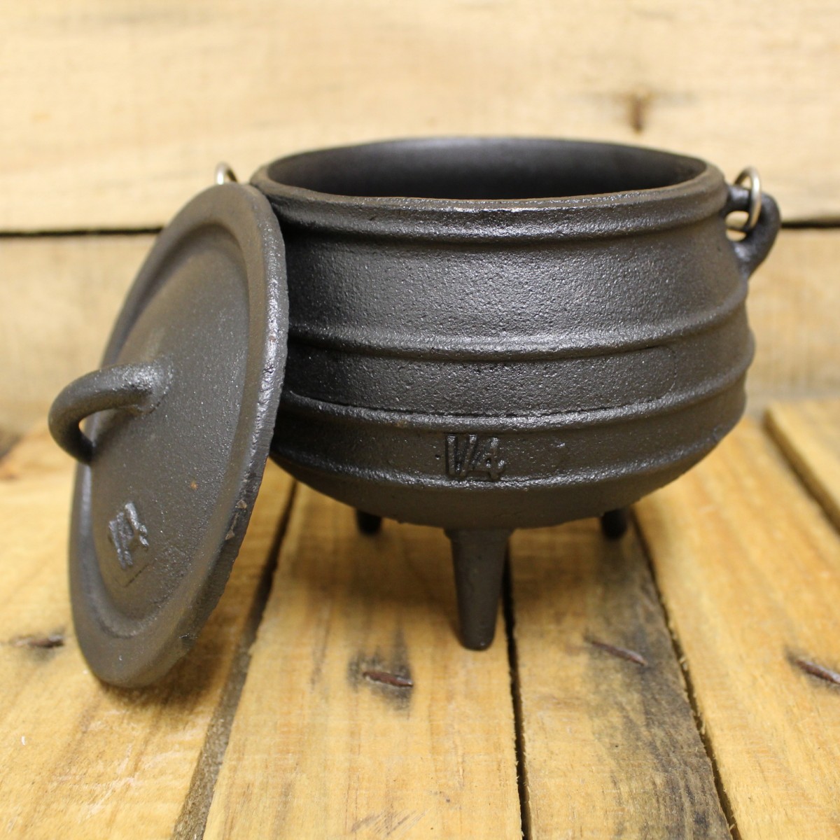 Potbelly Cast Iron Cooking Pot - Witches Cauldron - Potjie Pot
