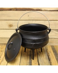 Cast Iron Potjie Cauldron - 2 Gallon, Size 3