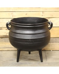 Cast Iron Potjie Cauldron - 3.5 Gallon, Size 6