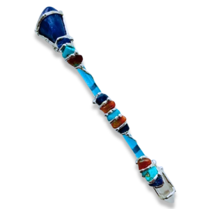 Aquarius Zodiac Medium Wand Crystal Wand