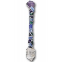 Fearless Large Crystal Wand for Strength & Courage