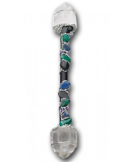 Positive Thoughts Large Crystal Wand