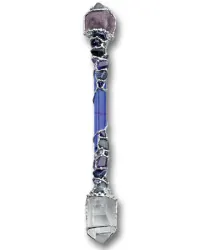 Psychic Support Large Crystal Wand for Intuition
