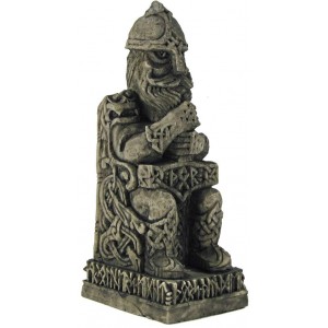 Thor, Norse God with Hammer Statue