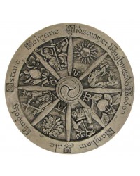 Wiccan Wheel of the Year Plaque
