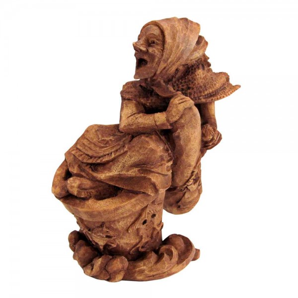 Baba Yaga Russian Witch Statue