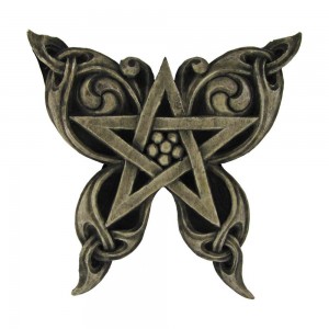 Butterfly Pentacle Wall Plaque