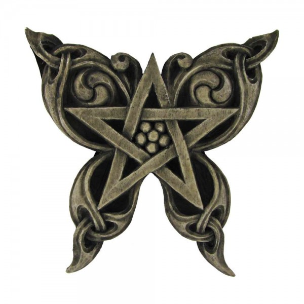 Butterfly Pentacle Wall Plaque