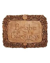 Bright Blessings Wiccan Wall Plaque