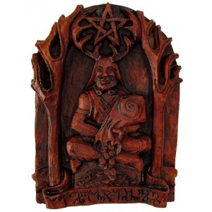 Cernunnos Horned God Celtic Small Wall Plaque