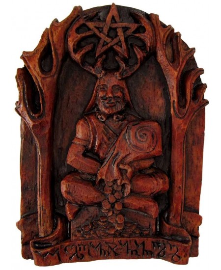 Cernunnos Horned God Celtic Small Wall Plaque