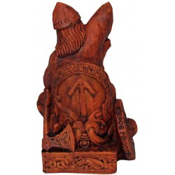 Tyr, Norse God of War Seated Statue