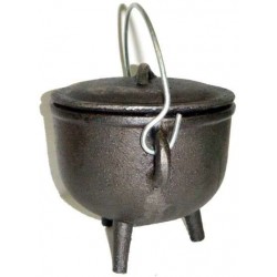 Cast Iron 4.5 Inch Witches Cauldron