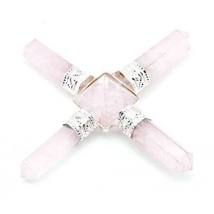 Rose Quartz Crystal Energy Generator