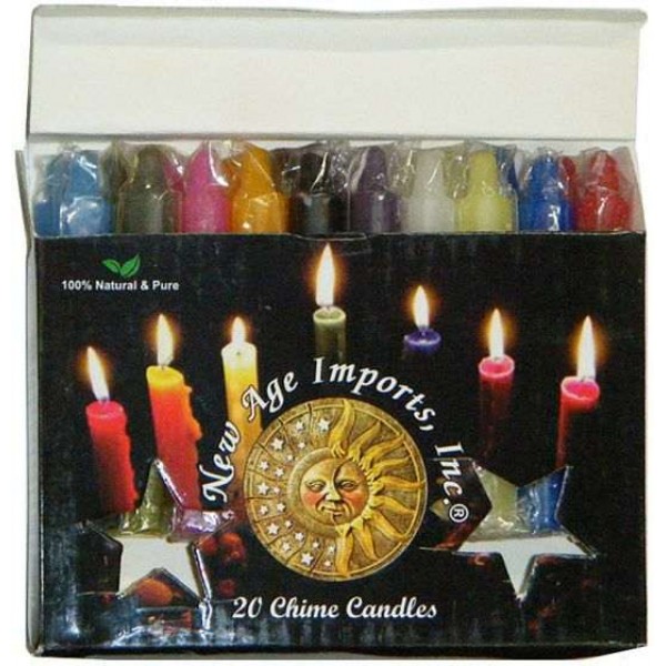 Spell Candle Assortment Box of 20 Colors