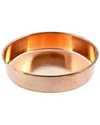 Plain Copper Offering Plate